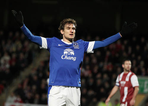 Football - Cheltenham Town v Everton - FA Cup Third Round -
