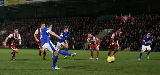 Football - Cheltenham Town v Everton - FA Cup Third Round -