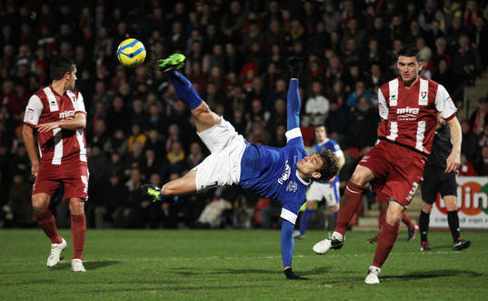 Football - Cheltenham Town v Everton - FA Cup Third Round -