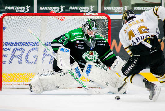 Nicklas Jensen, AIK, hade matchen i sina händer men