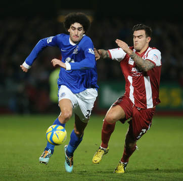 Football - Cheltenham Town v Everton - FA Cup Third Round -