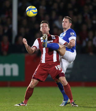 Football - Cheltenham Town v Everton - FA Cup Third Round -