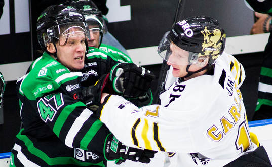 Alexander Bonsaksen, Rögle, i slagsmål med, Fredrik