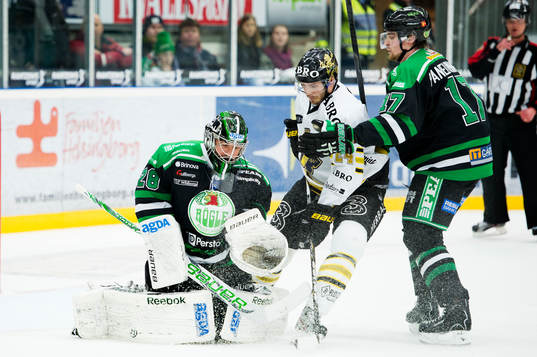 Martin Gerber, målvakt, Rögle, Kris Beech, AIK