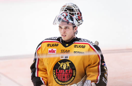 Johan Gustafsson, målvakt, Luleå