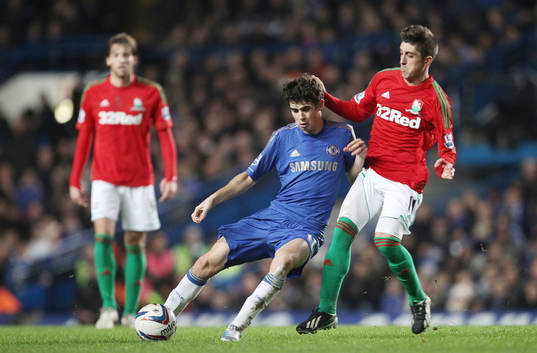 Football - Chelsea v Swansea City - Capital One Cup Semi