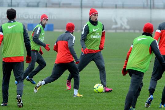 Zlatan IBRAHIMOVIC  - 10.01.2013 - Entrainement  Paris