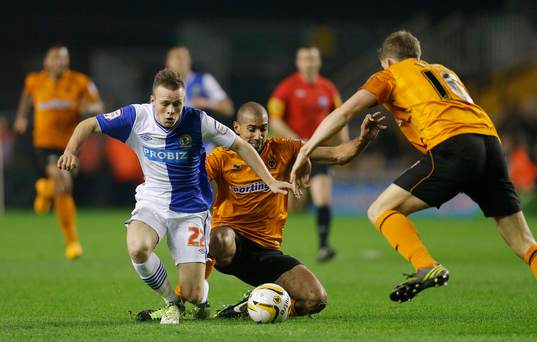 Football - Wolverhampton Wanderers v Blackburn Rovers -