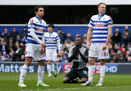 Fotboll, Premier Leauge, Queens Park Rangers vs Tottenham