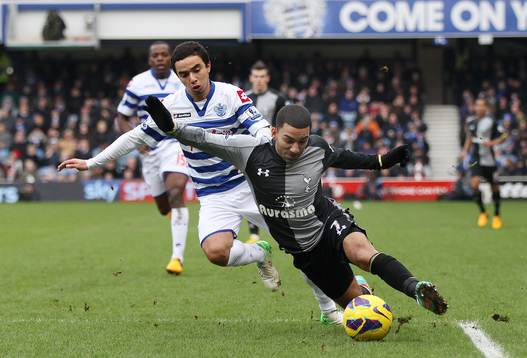 Fotboll, Premier Leauge, Queens Park Rangers vs Tottenham