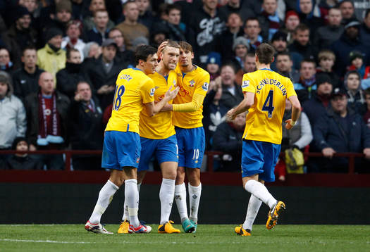 Football - Aston Villa v Southampton - Barclays Premier