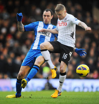 Football - Fulham v Wigan Athletic - Barclays Premier