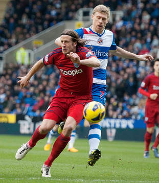 Football - Reading v West Bromwich Albion - Barclays