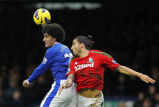 Football - Everton v Swansea City - Barclays Premier League