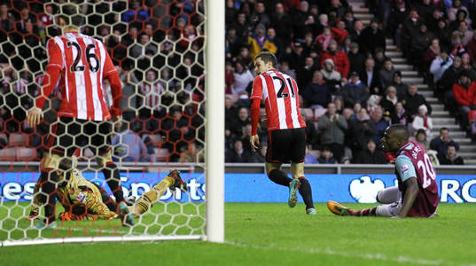 Football - Sunderland v West Ham United - Barclays Premier