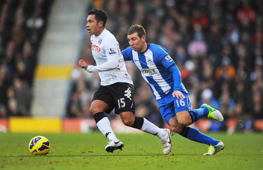 Football - Fulham v Wigan Athletic - Barclays Premier