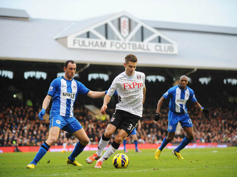 Football - Fulham v Wigan Athletic - Barclays Premier