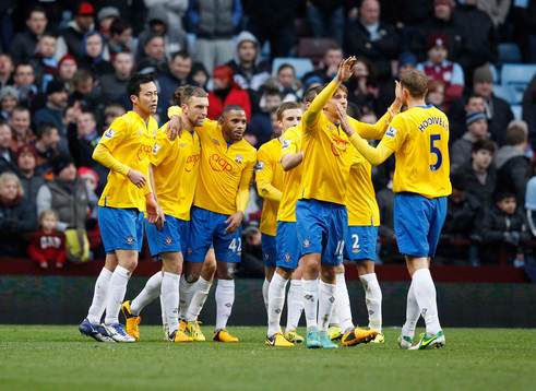 Football - Aston Villa v Southampton - Barclays Premier