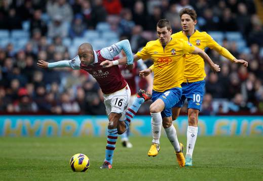 Football - Aston Villa v Southampton - Barclays Premier
