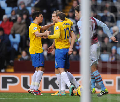 Football - Aston Villa v Southampton - Barclays Premier