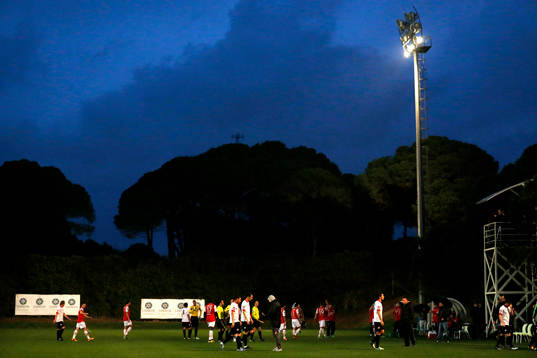 Fotboll, Holländska ligan, Träningsmatch, AZ Alkmaar -