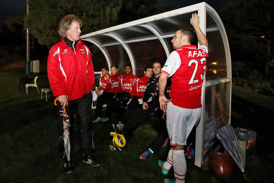 Fotboll, Holländska ligan, Träningsmatch, AZ Alkmaar -