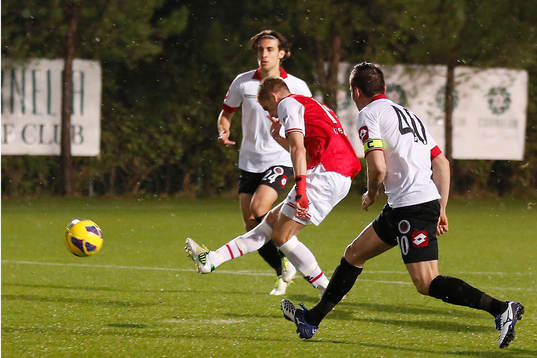 Fotboll, Holländska ligan, Träningsmatch, AZ Alkmaar -