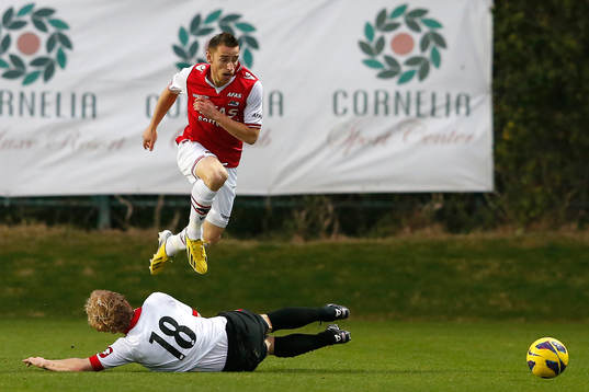 Fotboll, Holländska ligan, Träningsmatch, AZ Alkmaar -