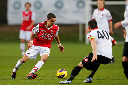 Fotboll, Holländska ligan, Träningsmatch, AZ Alkmaar -