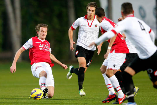 Fotboll, Holländska ligan, Träningsmatch, AZ Alkmaar -