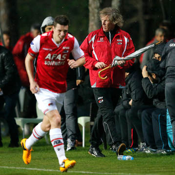 Fotboll, Holländska ligan, Träningsmatch, AZ Alkmaar -