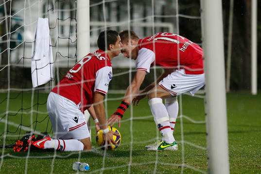 Fotboll, Holländska ligan, Träningsmatch, AZ Alkmaar -