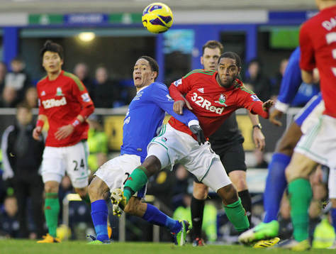 Football - Everton v Swansea City - Barclays Premier League