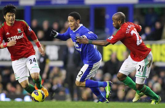 Football - Everton v Swansea City - Barclays Premier League