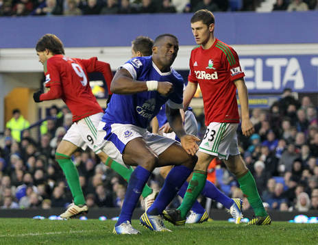 Football - Everton v Swansea City - Barclays Premier League