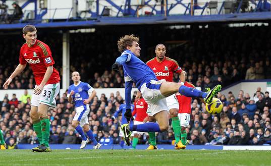 Football - Everton v Swansea City - Barclays Premier League