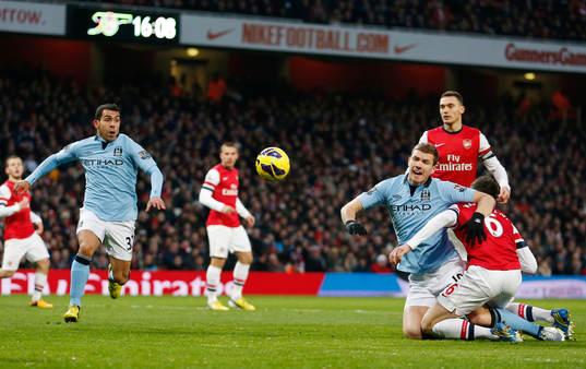 Bläddra bland fler bilder av Fotboll, Premier Leauge, Arsenal v Manchester City