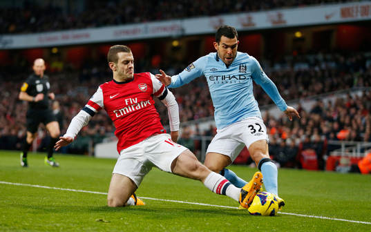 Football - Arsenal v Manchester City - Barclays Premier