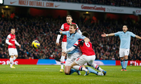 Football - Arsenal v Manchester City - Barclays Premier
