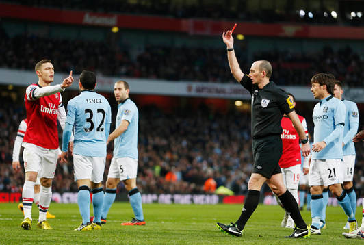 Football - Arsenal v Manchester City - Barclays Premier