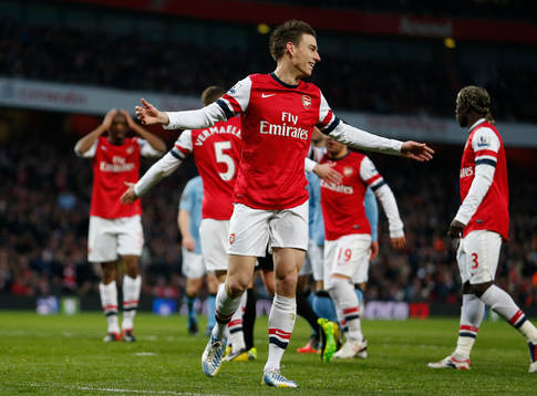 Football - Arsenal v Manchester City - Barclays Premier