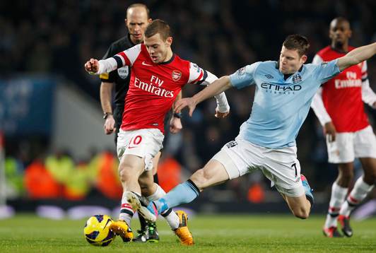 Football - Arsenal v Manchester City - Barclays Premier