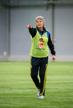 Pia Sundhage, förbundskapten