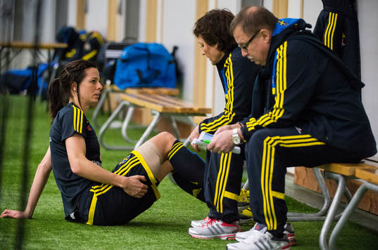 Bläddra bland fler bilder av Fotboll, Sverige, Dam