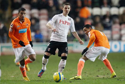 Football - Blackpool v Fulham - FA Cup Third Round Replay -