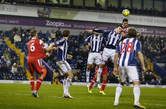Fotboll, FA-cupen, West Bromwich Albion - Queens Park