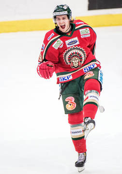 Sebastian Collberg, Frölunda, jublar