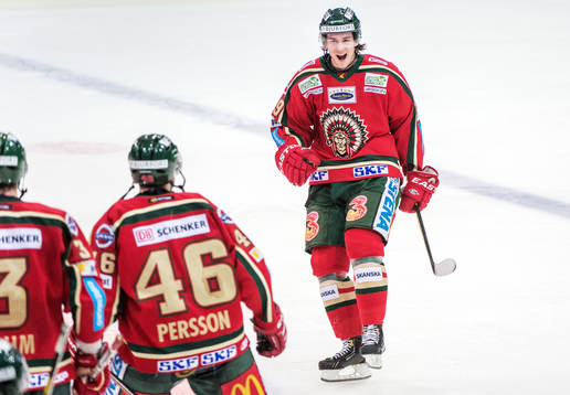Sebastian Collberg, Frölunda, jublar