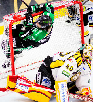 Alexander Lindqvist Hansen, Rögle, hänger i ribban