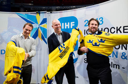 Nicklas Lidström, Mats Sundin och Peter Forsberg